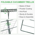 a-Frame Cucumber Trellis Support Vine Vegetables on Raised Garden Beds